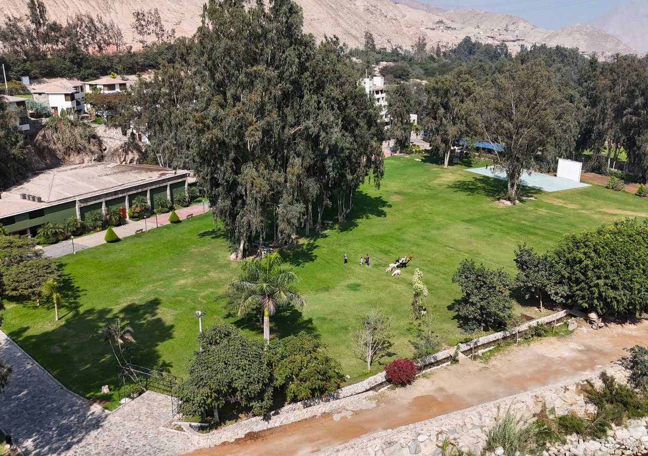 Áreas verdes de Kankay Resort