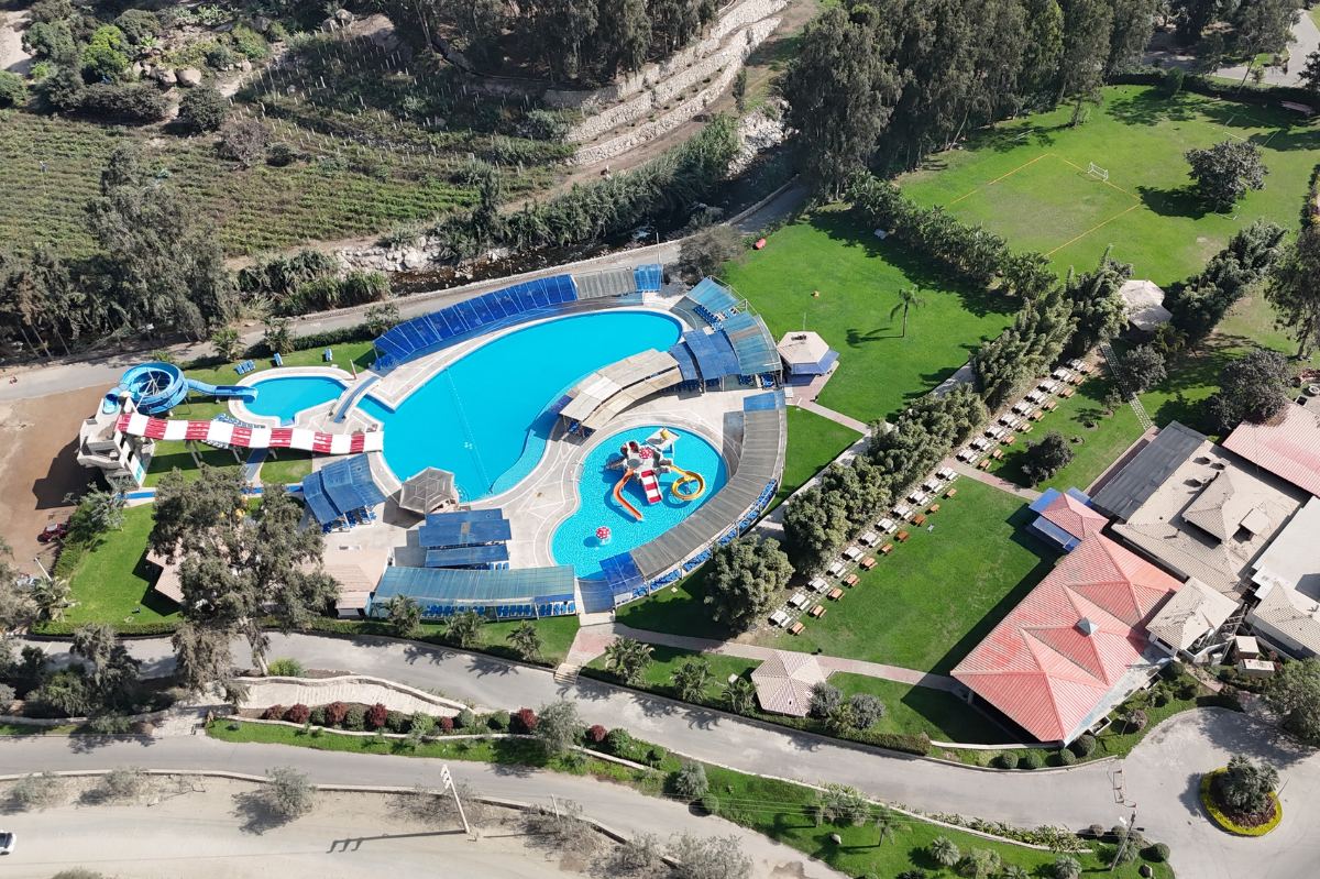 Piscinas de Kankay Resort vistas desde arriba