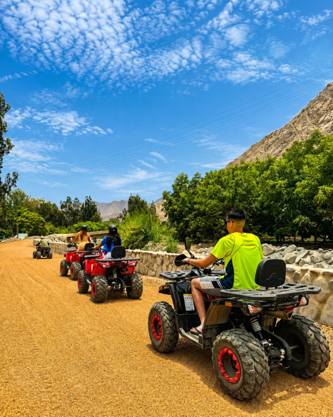 Paseo en cuatrimoto por Kankay Resort