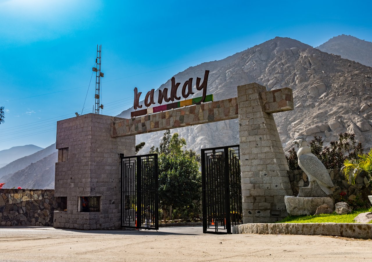 Ingreso principal de Kankay Resort