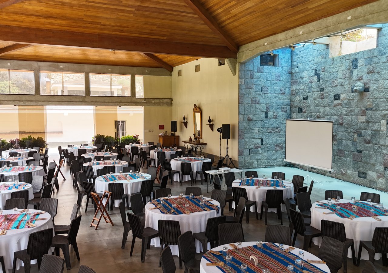 Salón Camping para eventos en Kankay Resort